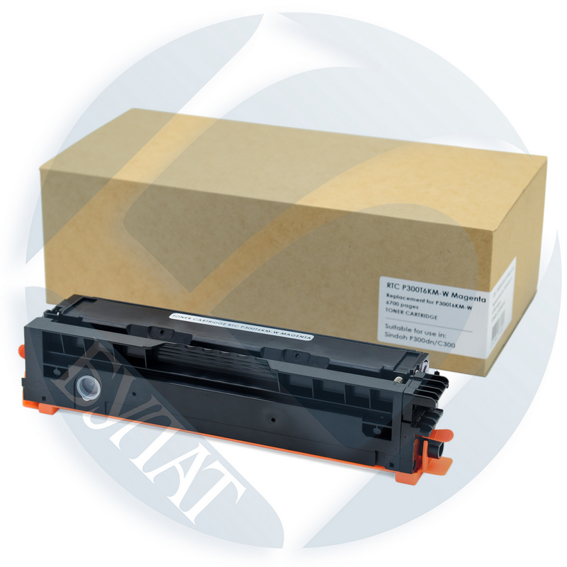 Тонер-картридж Sindoh C300 / P300 P300T6KM-W Magenta (6.7k). HQ
