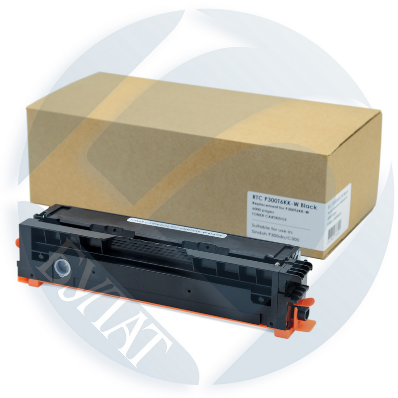 Тонер-картридж Sindoh C300 / P300 P300T6KK-W Black (6k). HQ