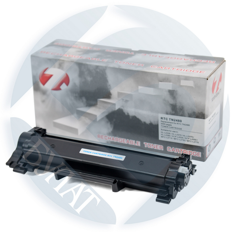 Тонер-картридж Brother HL-L2370 MFC-L2730 TN2480 TN2455 Universal (3k) 7Q