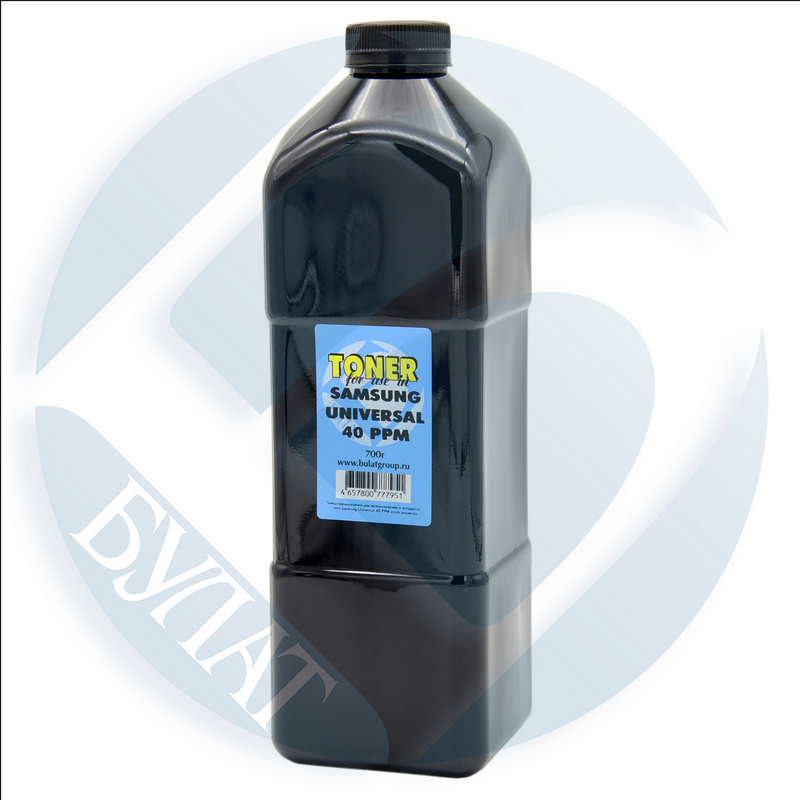 Тонер Samsung Universal 40 PPM банка 700г