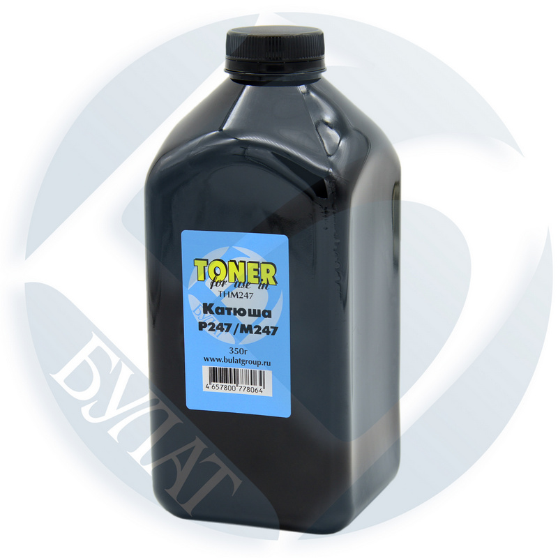 Тонер Катюша P247 M247 банка 350г THM247 БУЛАТ