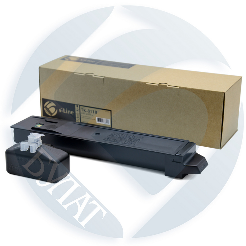 Тонер-картридж Kyocera ECOSYS M8124 TK-8110 (12k) Black БУЛАТ s-Line