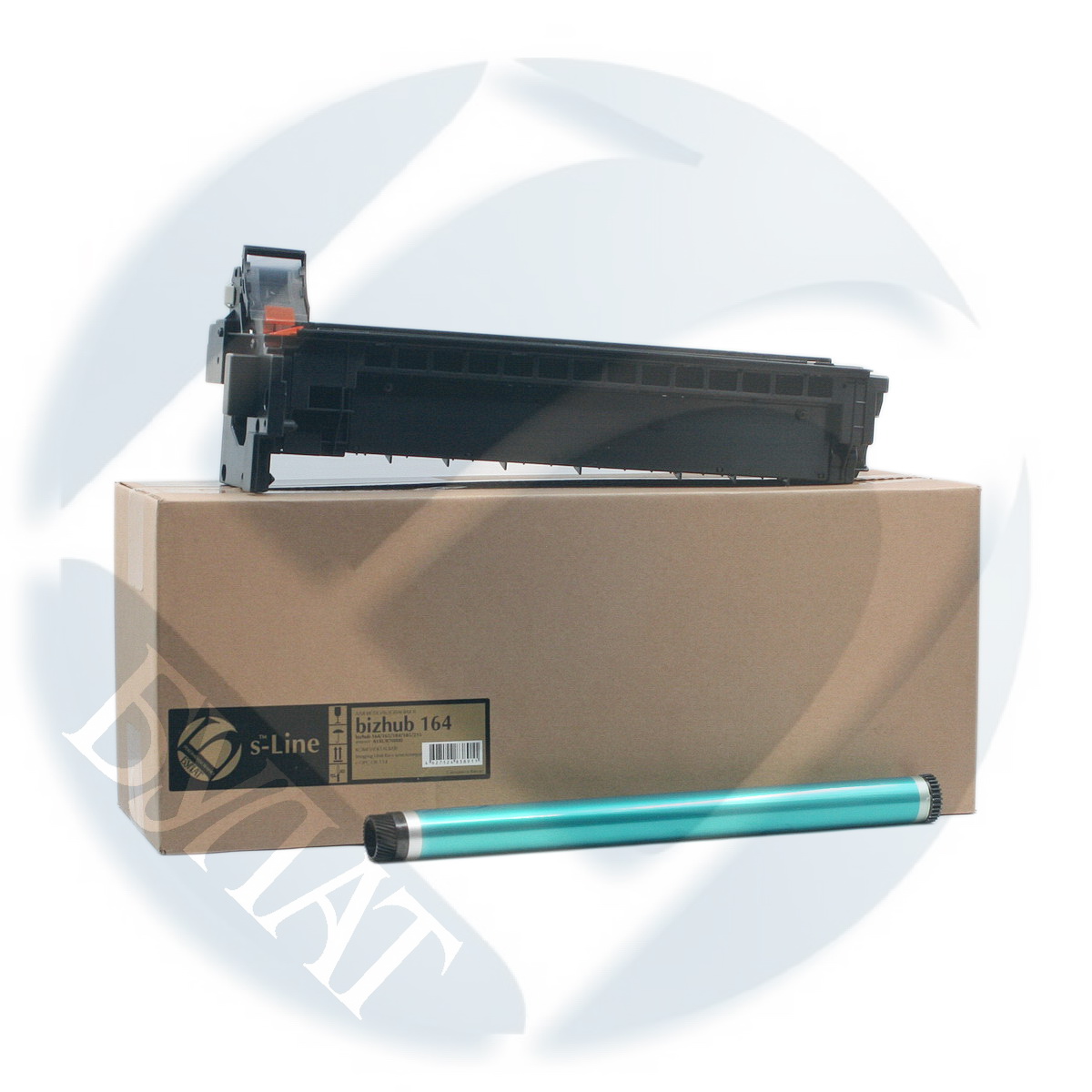 Драм-картридж Konica Minolta bizhub 164 (Imaging Unit) A1XUR70000 в комплекте с девелопером и OPC DR 114 (40k) БУЛАТ s-Line