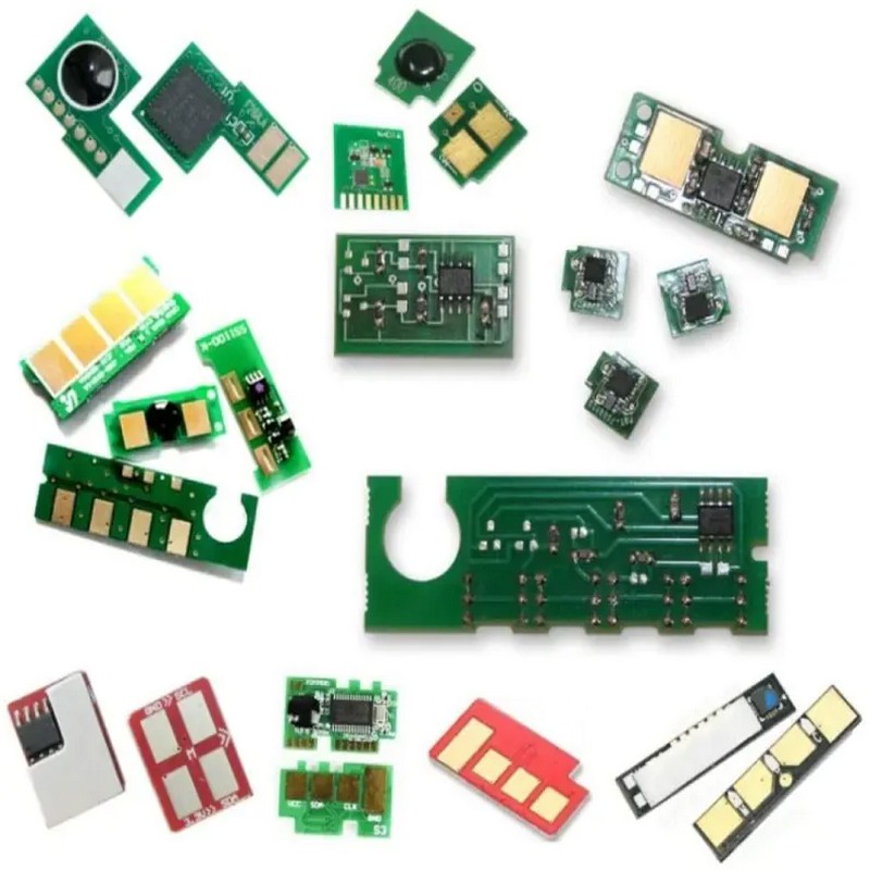 Чип HP Color LJ 3203 / 3303 W2221A (222A) Cyan (1.2k)