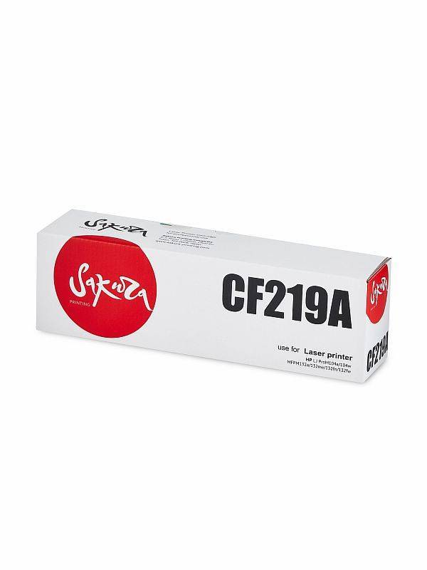 Фотобарабан Sakura CF219A (19A) для HP LJ M104a LJ M104w LJ M132a LJ M132fn/LJ M132fw LJ M132nw, черный, 12000 к.