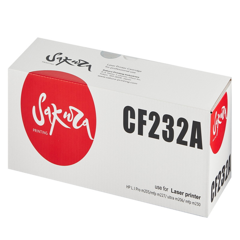 Фотобарабан Sakura CF232A (32A) для HP, черный, 23000 к.