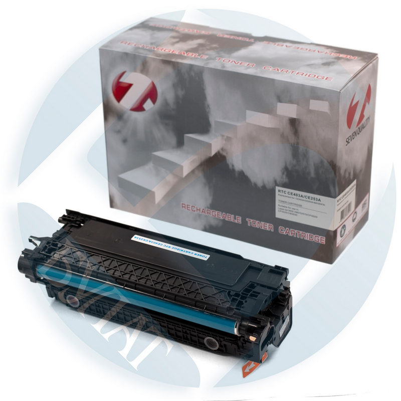 Тонер-картридж HP Color LJ CP3525/M551 CE253A/CE403A Magenta Universal (7k) 7Q