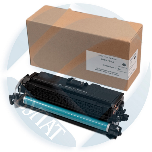 Тонер-картридж HP Color LJ M680/M651 CF320A (652A) Black (11.5k). 7Q (R)