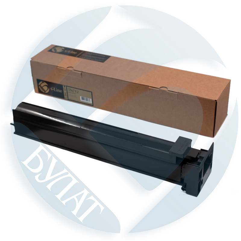 Тонер-картридж Konica Minolta bizhub 654e TN712 (40.8k) БУЛАТ s-Line