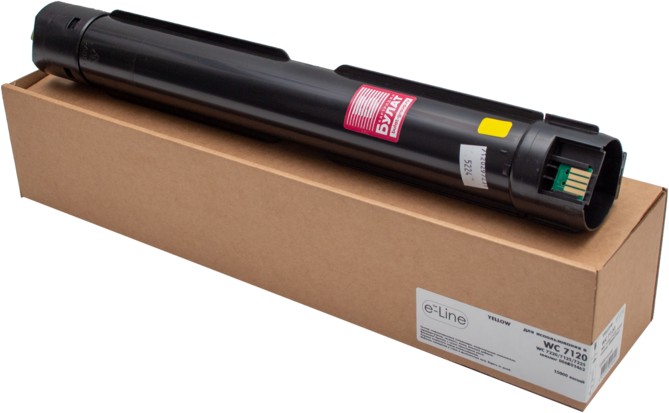 Тонер-картридж Xerox WorkCentre 7120/7220/7125/7225 006R01462 (15k) Yellow e-Line
