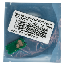 Чип Kyocera ECOSYS P6230 TK-5270 Magenta (6k)
