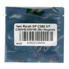 Чип Ricoh SP C360 SP C360HE/408186 (5k) Magenta