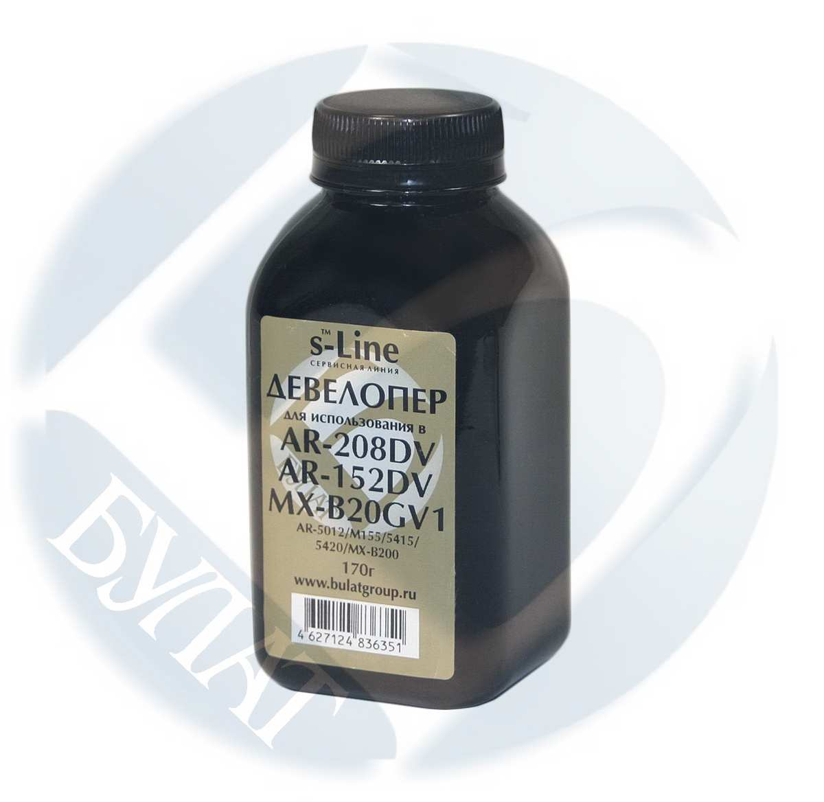 Девелопер Sharp AR-5420/5415/MX-B200 банка 170г AR-208DV/AR-152DV/MX-B20GV1 БУЛАТ s-Line