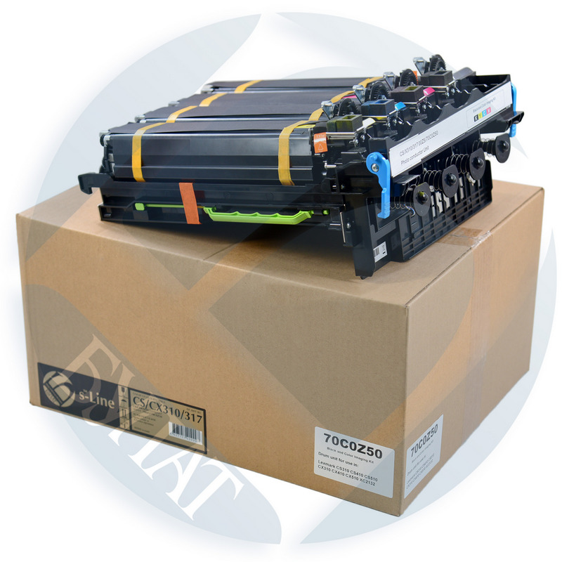 Блок формирования черного и цветного изображения Lexmark CS/CX310/317 Драм-юнит и 4 блока проявки C/M/Y/B 700Z5/70C0Z50 (40k) БУЛАТ s-Line (R)