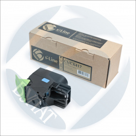 Тонер-картридж Lexmark CS/CX417/517 71B5HC0/71B0H20 (3.5k) Cyan БУЛАТ s-Line