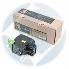 Тонер-картридж Lexmark CS/CX417/517 71B5HY0/71B0H40 (3.5k) Yellow БУЛАТ s-Line